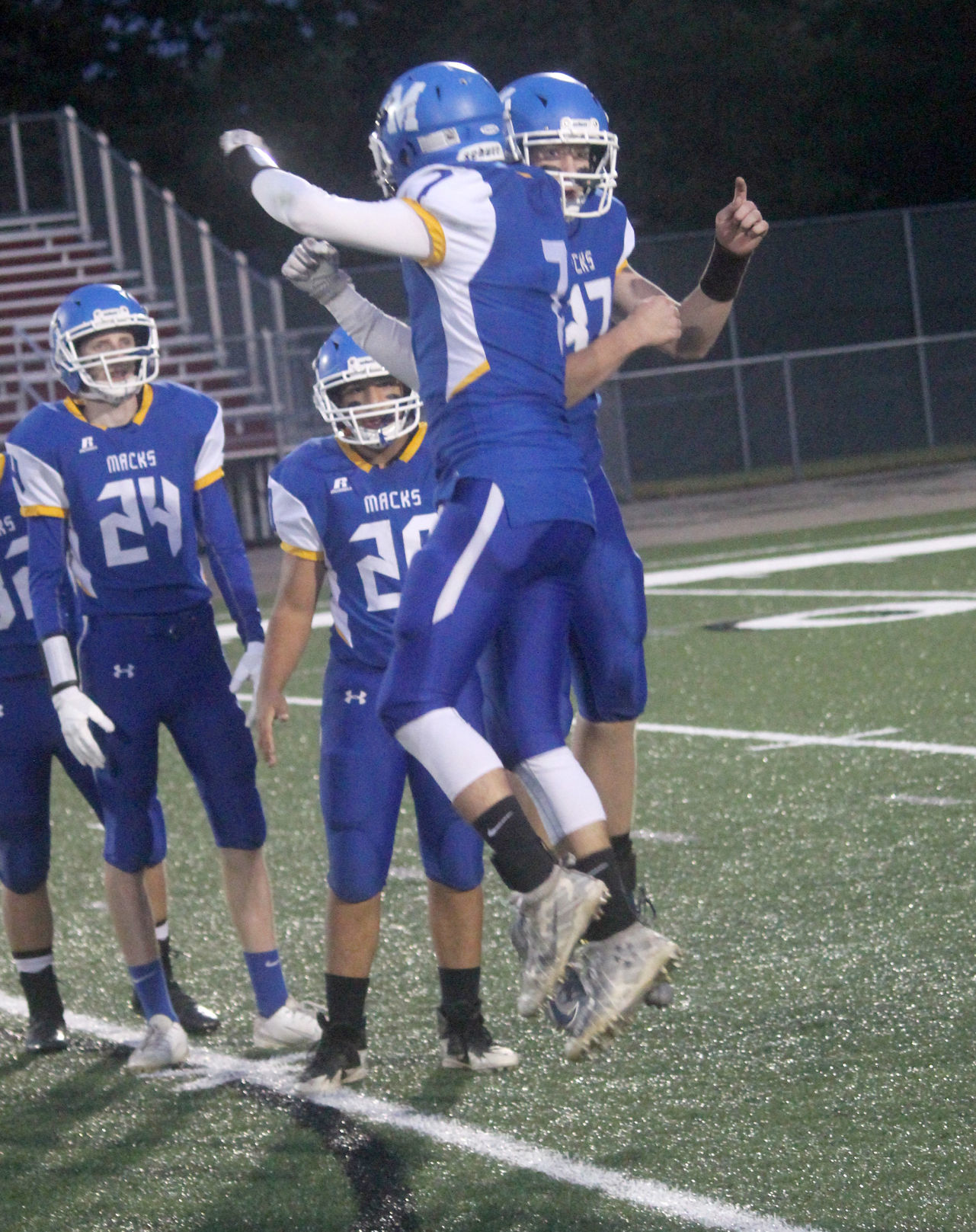 Phillips at McDonell football 9-27-19